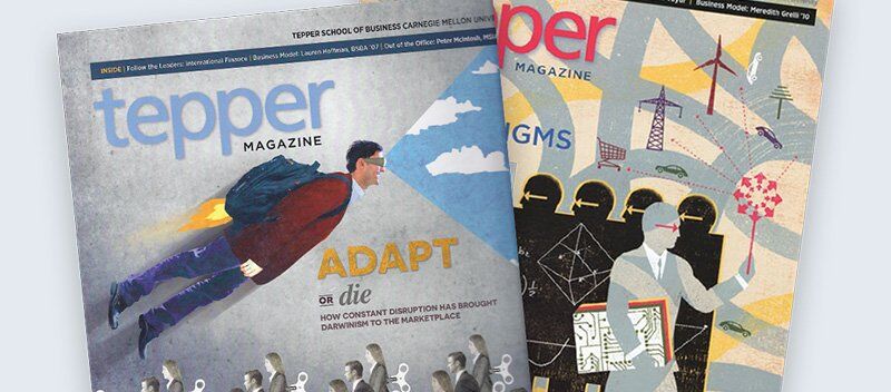 Tepper Magazine printing
